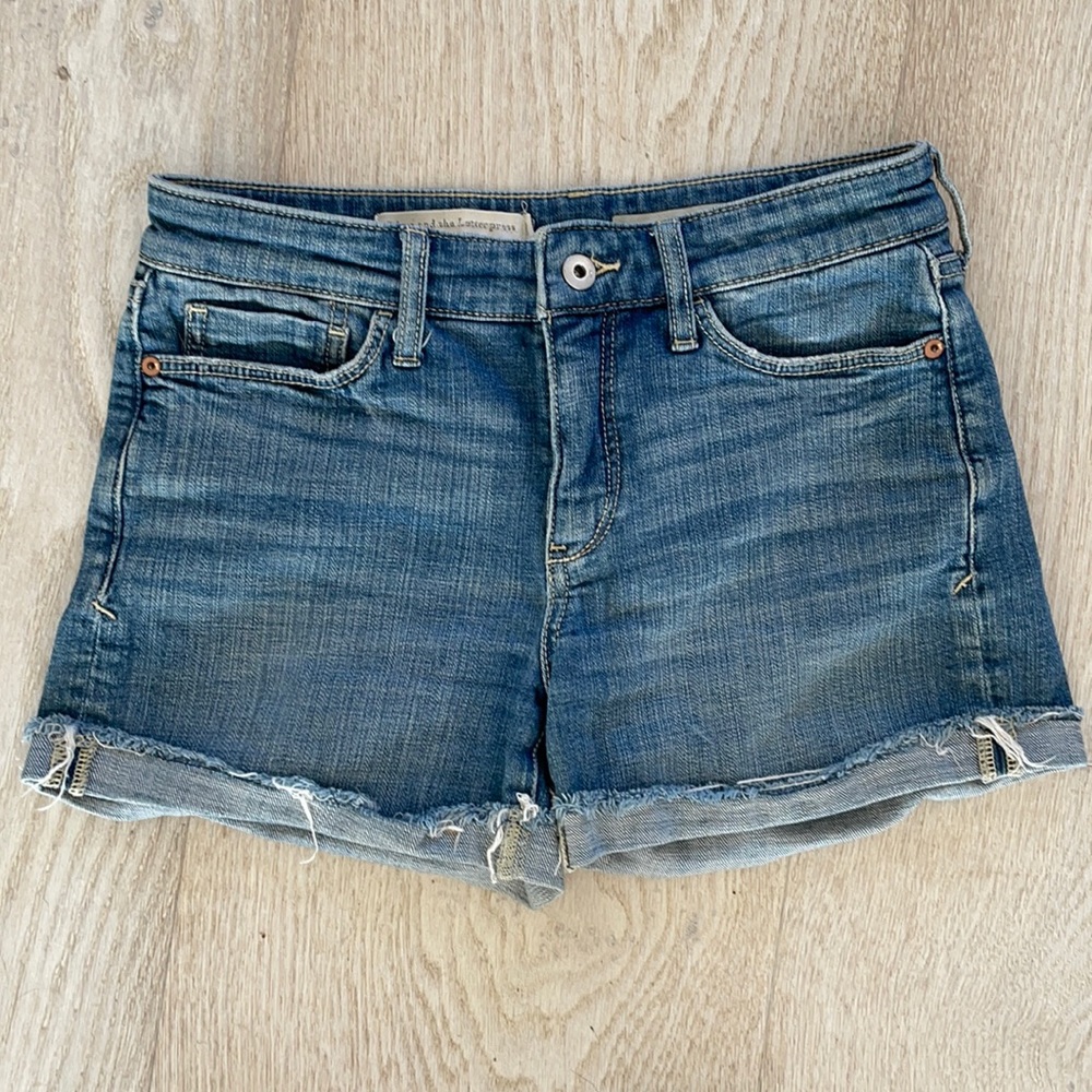Anthropologie jean shorts